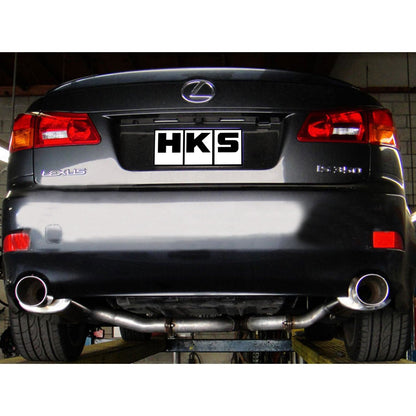 HKS Hi-Power Exhaust - Lexus IS250 / IS350 06-13 Dual Rear Section