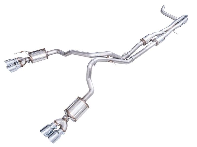 AWE Tuning 3015-42121 0FG Catback Chrome Silver 2021–2026 Chevy Tahoe GMC Yukon