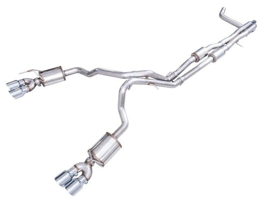 AWE Tuning 3015-42121 0FG Catback Chrome Silver 2021–2026 Chevy Tahoe GMC Yukon