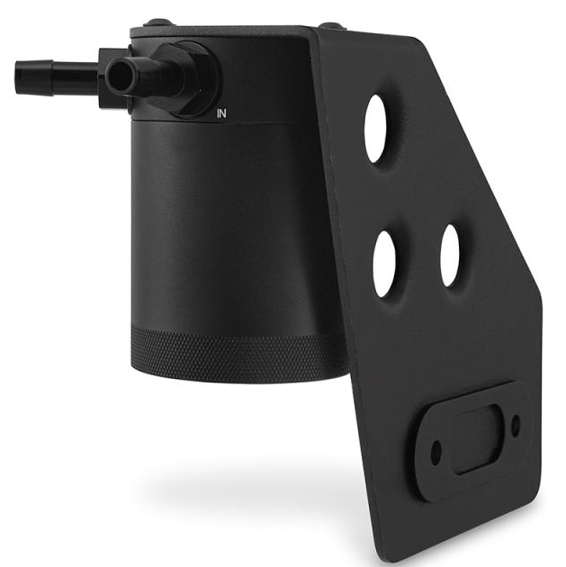 Mishimoto 2020+ Toyota Supra Baffled Oil Catch Can Kit - Black-WheelFlip