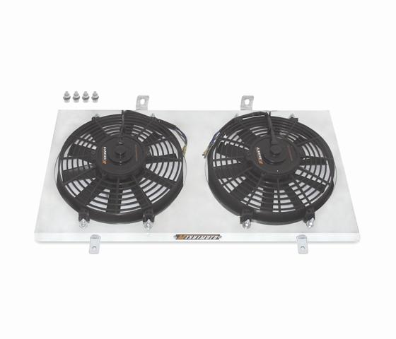 Mishimoto 08-15 Subaru WRX / STi Plug-N-Play Aluminum Fan Shroud Kit