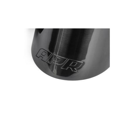 APR Double-Walled 4in Slash-Cut Tips | Polished Diamond Black (Set of 2) TPK0003