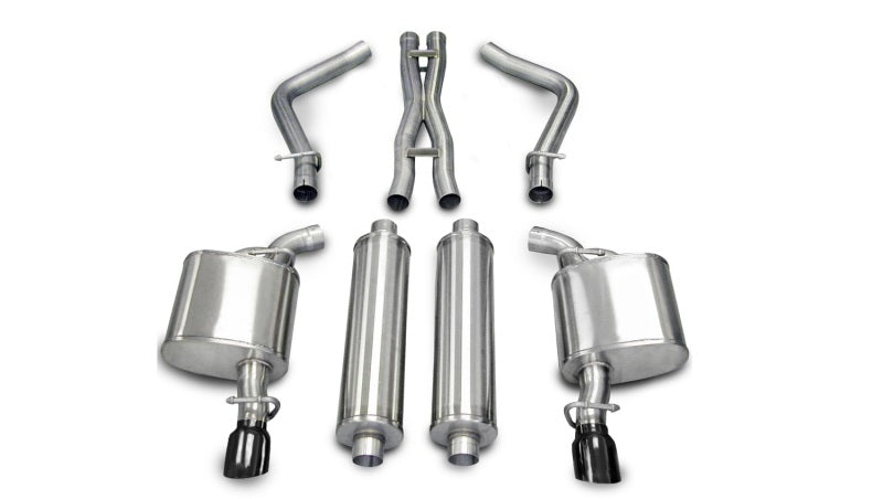 CORSA Xtreme / 2.5 in Cat-Back Single 3.5 in Tips | 05-10 Charger Magnum Chrysler 300 5.7L (14439)
