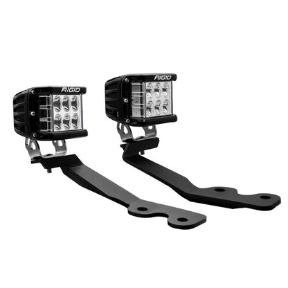 Rigid 46808 D-SS PRO Driving White Square LED Lights Pair Kit for 2022-24 Tundra