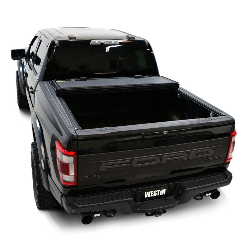 Westin Automotive 19-46355 Hard Tri-Fold Tonneau Cover For 2015-2025 Ford F-150