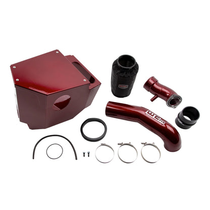 Wehrli WCF100684-CT Intake Kit Stage-2 4" for 20-25 Duramax L5P Candy Teal