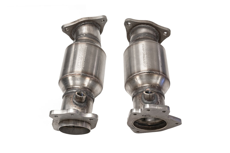 CORSA 20-21 Corvette High Flow 300 Cell Cat Pipes | Corvette (16234)