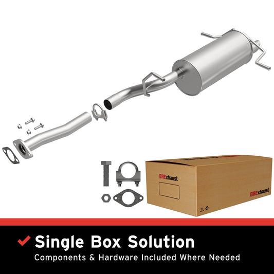 BRExhaust 2006-2008 Subaru Forester 2.5L Direct-Fit Muffler Kit