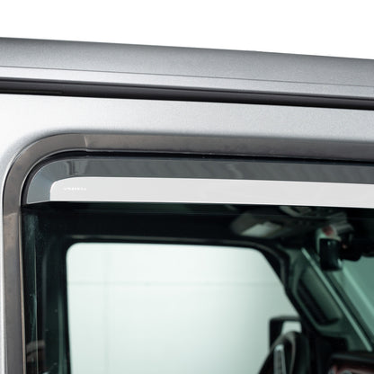 Putco Element Chrome Window Visors | Ford F-150 Super Cab (480027)