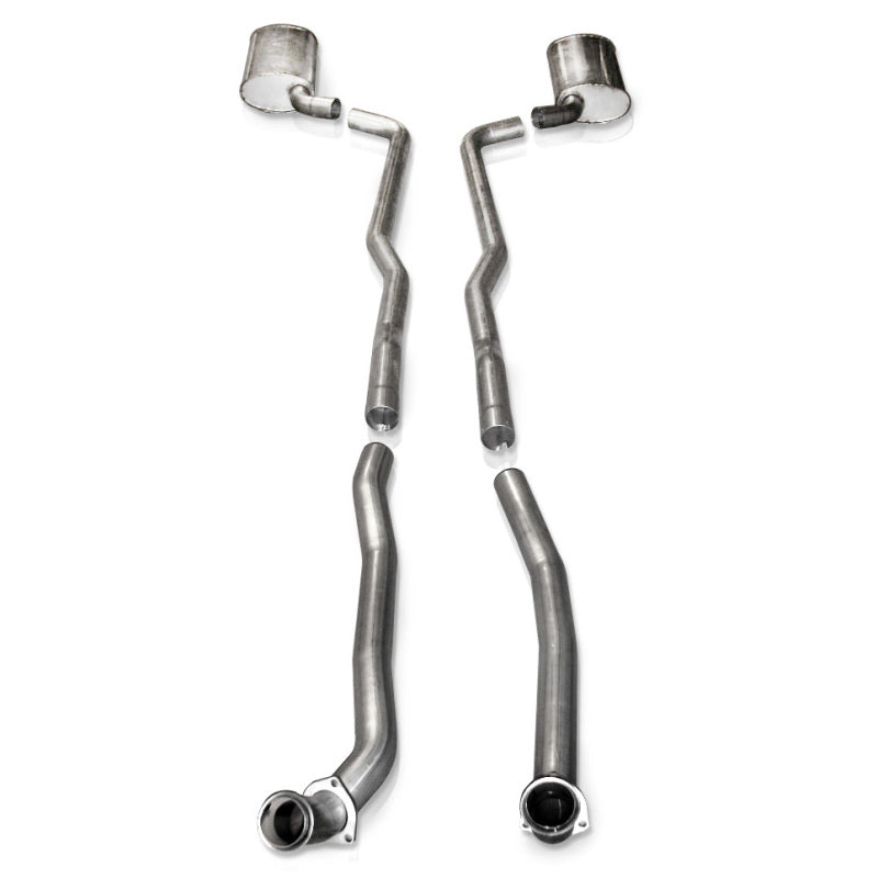 Stainless Works 2.5in Factory Connect Exhaust System | Corvette Big Block Automatic (64-67) (V6414300S)