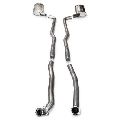 Stainless Works 2.5in Factory Connect Exhaust System | Corvette Big Block Automatic (64-67) (V6414300S)