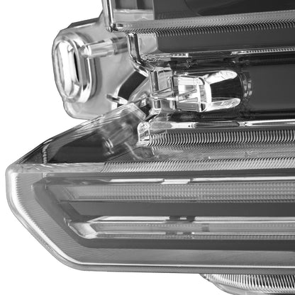 AlphaRex 23-26 Ford F-250 SD LUXX LED Proj Headlights Alpha Blk w/Activ Light/Seq Signal/Switchback