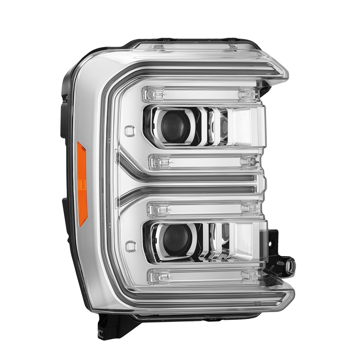 AlphaRex 2023 Ford F250-F450SD Luxx Series LED Proj Hdlights/ Chrome Activation Lt/ Seq Signal/DRL