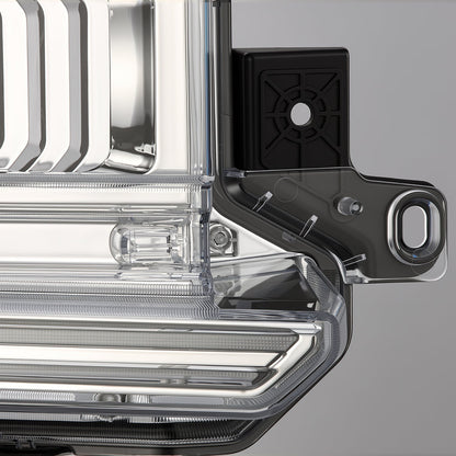 AlphaRex 2023 Ford F250-F450SD Luxx Series LED Proj Hdlights/ Chrome Activation Lt/ Seq Signal/DRL