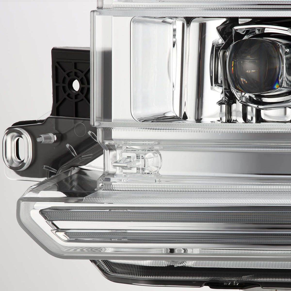 AlphaRex 2023 Ford F250-F450SD Luxx Series LED Proj Hdlights/ Chrome Activation Lt/ Seq Signal/DRL