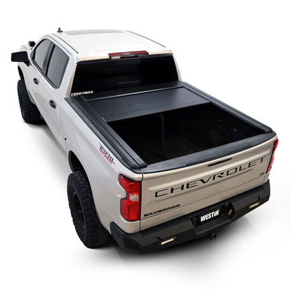 Westin 19-64745 Manual Retractable Tonneau Cover 19-26 Silverado/Sierra 5'8" Bed