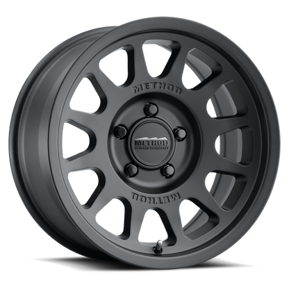 Method MR703 Matte Black | 17x7.5" +50mm | 5x160mm Wheel