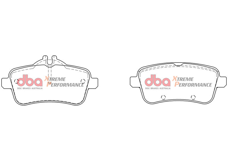 DBA XP Performance Rear Brake Pads | Mercedes-Benz CLA45 AMG (14-19) (DB8880XP)