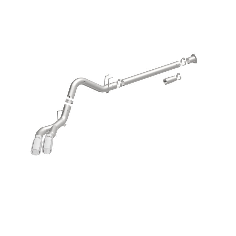 MagnaFlow 08-17 Ford F-250/350/450 4.6/6.7L DPF-Back SS 4in Dual Rear Exit | Ford Super Duty (17873)