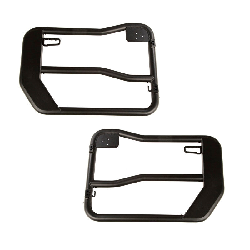 Rugged Ridge 11509.13 Fortis Front Tube Doors for 2018-2024 Jeep JL/JT (4WD)