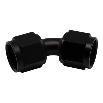 DeatschWerks 8AN Flare Female Swivel 45-Degree to 8AN Flare Female Swivel - Anodized Matte Black