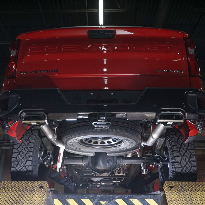 Stainless Works 3in Legend Catback | Chevrolet Silverado 5.3L/6.2L (19+) Use Factory Tips (CT19CBUBL)