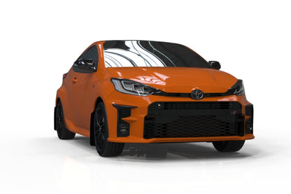 Rally Armor 20-25 Toyota GR Yaris Red Mud Flap w/White Logo