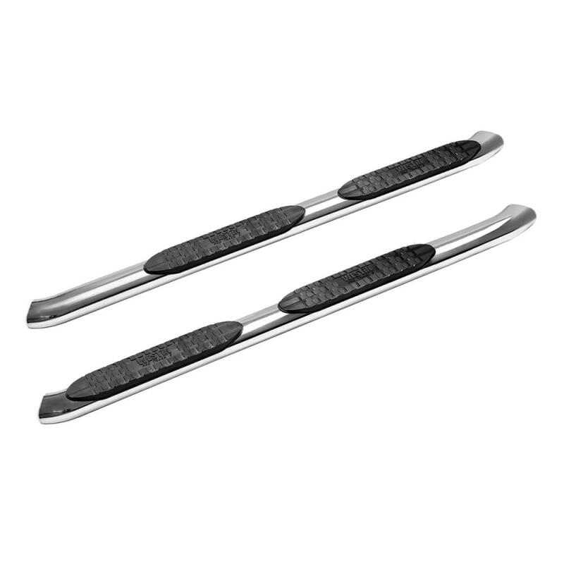 Westin 21-54060 Pro Traxx 5 Oval Nerf Bars for 18-25 Jeep Wrangler JL 4DR Polish