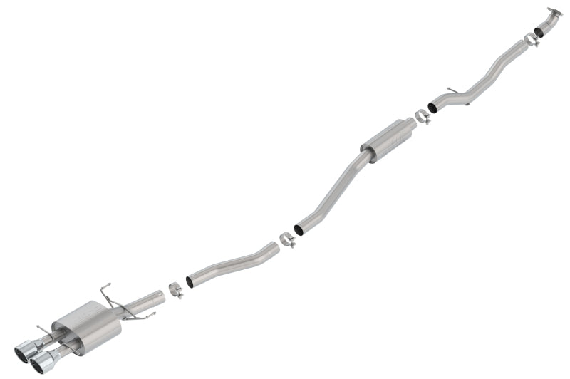 Borla Cat-Back Exhaust System - S-Type | 2017-2020 Honda Civic Si 1.5L Turbocharged (140803)