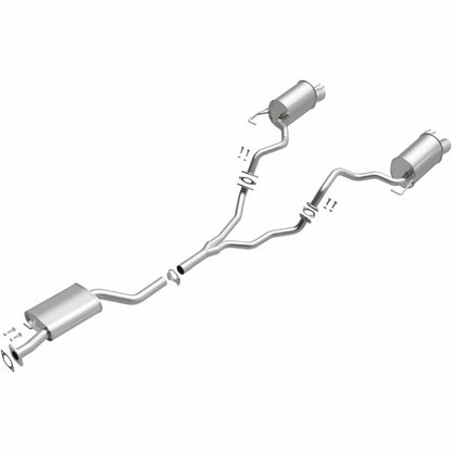 BRExhaust 2007-2009 Hyundai Santa Fe 3.3L Direct-Fit Replacement Exhaust System