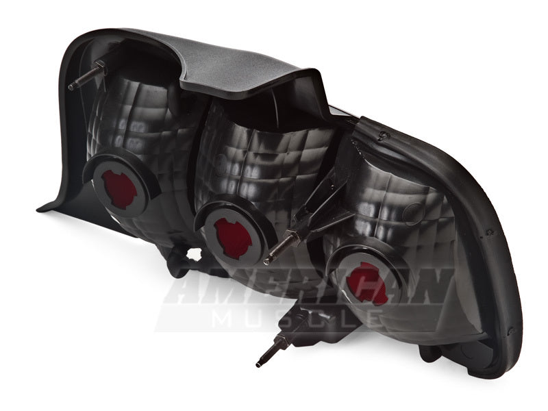 Raxiom 05-09 Ford Mustang Smoked Tail Lights Blk Housing (49066)
