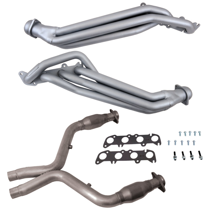 BBK 1-7/8in Long Tube Headers w/HF Catted X-Pipe | Ford Mustang 05-14 (18561)