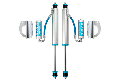 King Shocks 2.5 Performance w/ Adjustable Remote Reservoir Shocks Set (Non-Adjustable) w/0-2" lift - 1989-1997 Toyota Land Cruiser 80 4WD