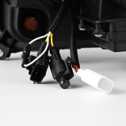 AlphaRex 24-25 Toyota Tacoma / 25-up 4Runner LUXX-Series LED Projector Headlights Black