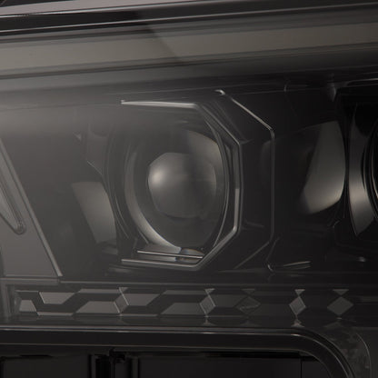 AlphaRex 24-25 Toyota Tacoma / 25-up 4Runner OG-Style LUXX-Series LED Projector Headlights Alpha-Black