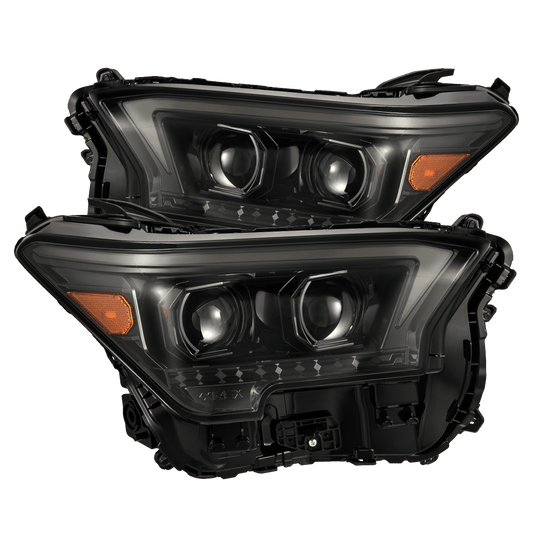 AlphaRex 24-25 Toyota Tacoma / 25-up 4Runner OG-Style LUXX-Series LED Projector Headlights Alpha-Black