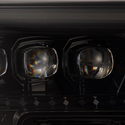 AlphaRex 24-25 Toyota Tacoma / 25-up 4Runner OG-Style NOVA-Series LED Projector Headlights Alpha-Black