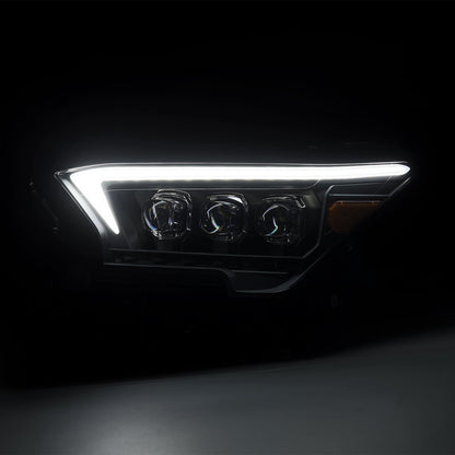 AlphaRex 24-25 Toyota Tacoma /25-up 4Runner OG-Style NOVA-Series LED Projector Headlights Black