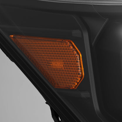 AlphaRex 24-25 Toyota Tacoma / 25-up 4Runner OG-Style LUXX-Series LED Projector Headlights Black
