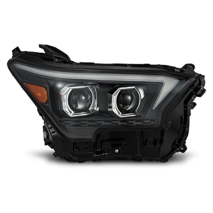 AlphaRex 24-25 Toyota Tacoma / 25-up 4Runner OG-Style LUXX-Series LED Projector Headlights Black