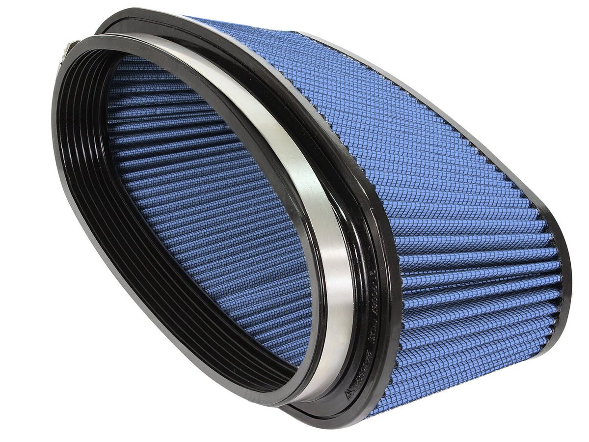 aFe Magnum FORCE Intake Rplcmnt Air Filter (11-3/8x4)IN F x(14x5-1/2)IN B x(12x3-1/2)IN T x 5 IN H