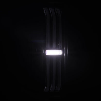 AlphaRex 24-25 Toyota Tacoma NOVA-Series Prismatic LED Tail Lights Black