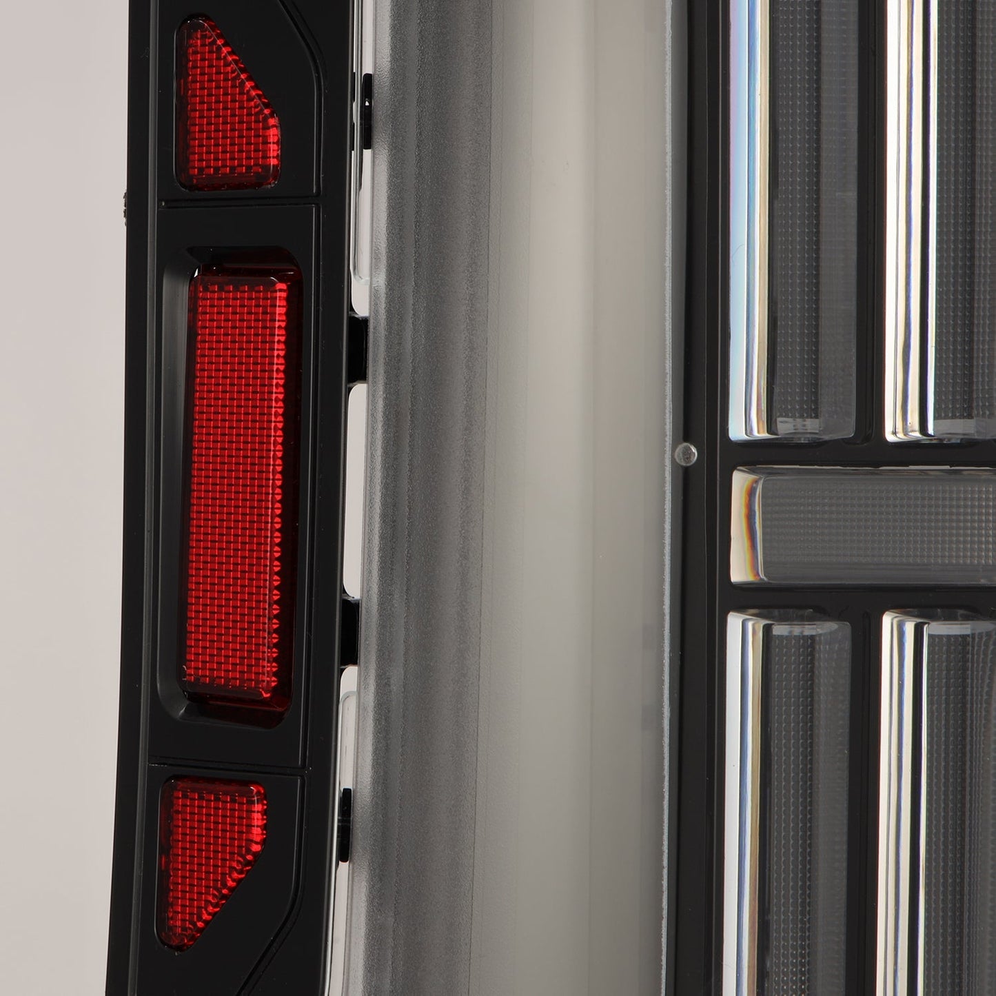 AlphaRex 24-25 Toyota Tacoma NOVA-Series Prismatic LED Tail Lights Black