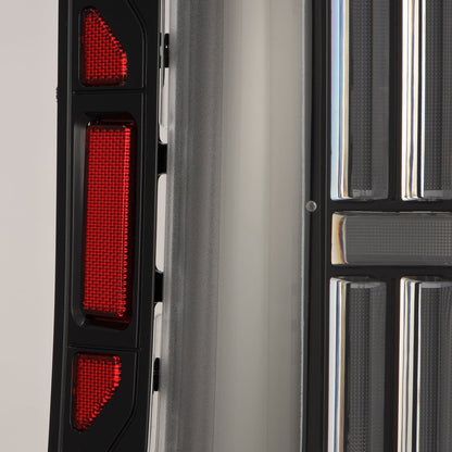 AlphaRex 24-25 Toyota Tacoma NOVA-Series Prismatic LED Tail Lights Black