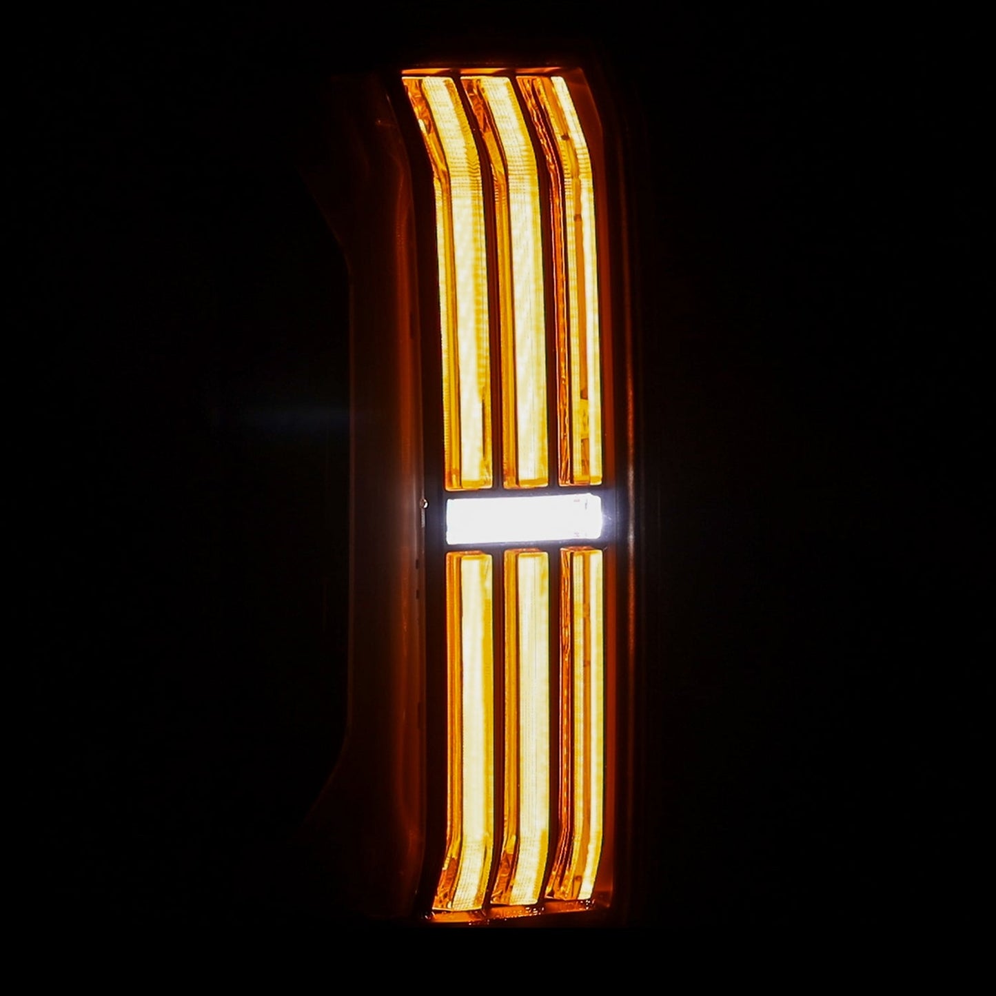 AlphaRex 24-25 Toyota Tacoma NOVA-Series Prismatic LED Tail Lights Alpha-Black