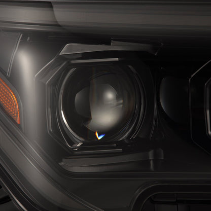 AlphaRex 24-25 Toyota Tacoma / 25-up 4Runner LUXX-Series LED Projector Headlights Alpha-Black