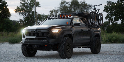 AlphaRex 24-25 Toyota Tacoma / 25-up 4Runner NOVA-Series LED Projector Headlights Alpha-Black