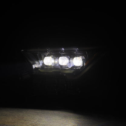 AlphaRex 24-25 Toyota Tacoma / 25-up 4Runner NOVA-Series LED Projector Headlights Alpha-Black