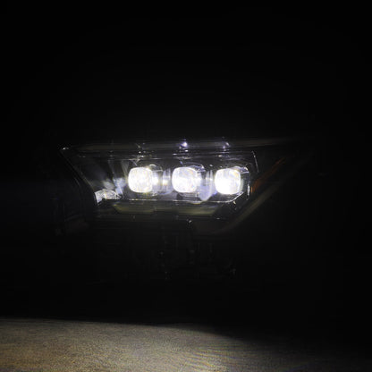AlphaRex 24-25 Toyota Tacoma / 25-up 4Runner NOVA-Series LED Projector Headlights Alpha-Black