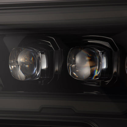 AlphaRex 24-25 Toyota Tacoma / 25-up 4Runner NOVA-Series LED Projector Headlights Alpha-Black